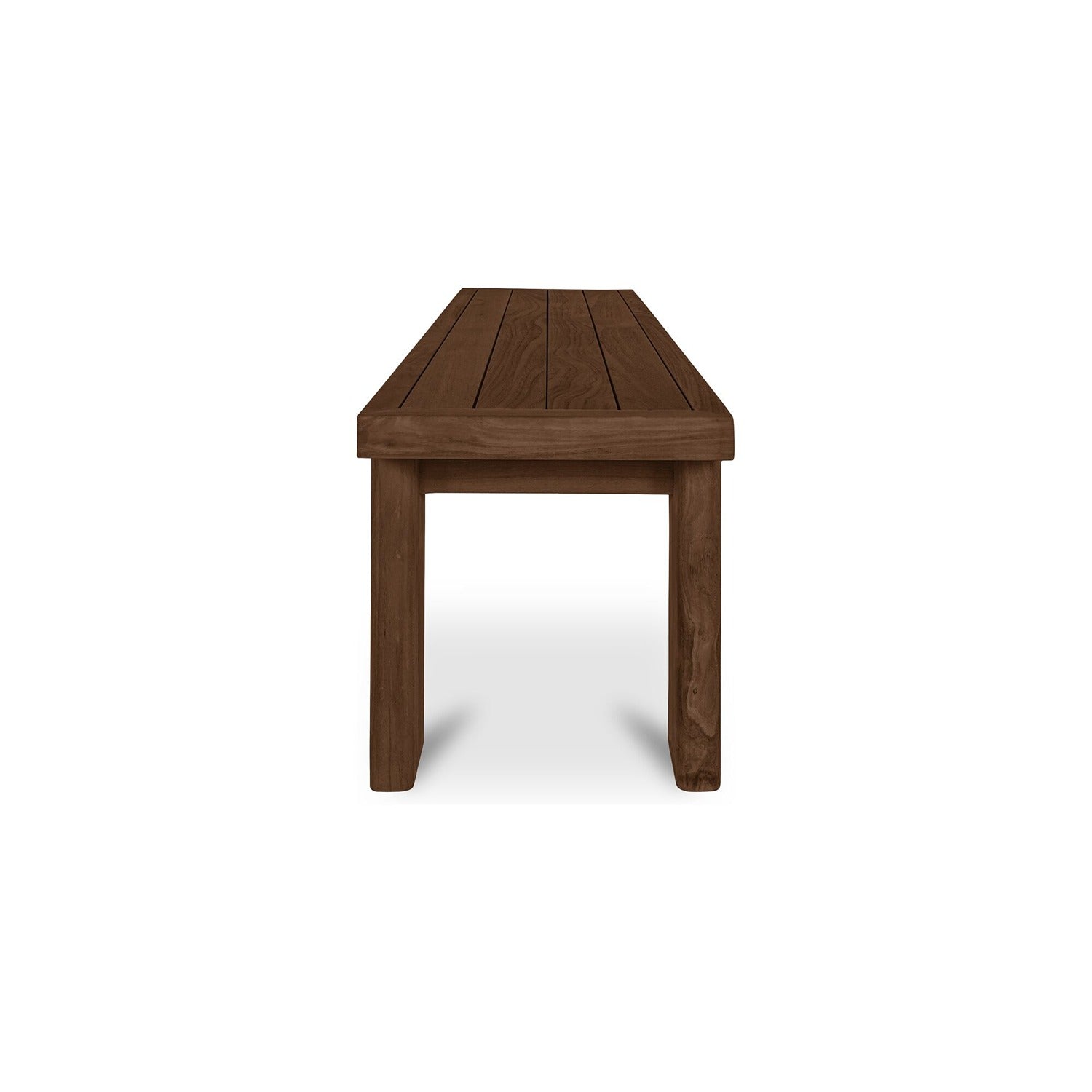 Allegra Outdoor Bench Brown