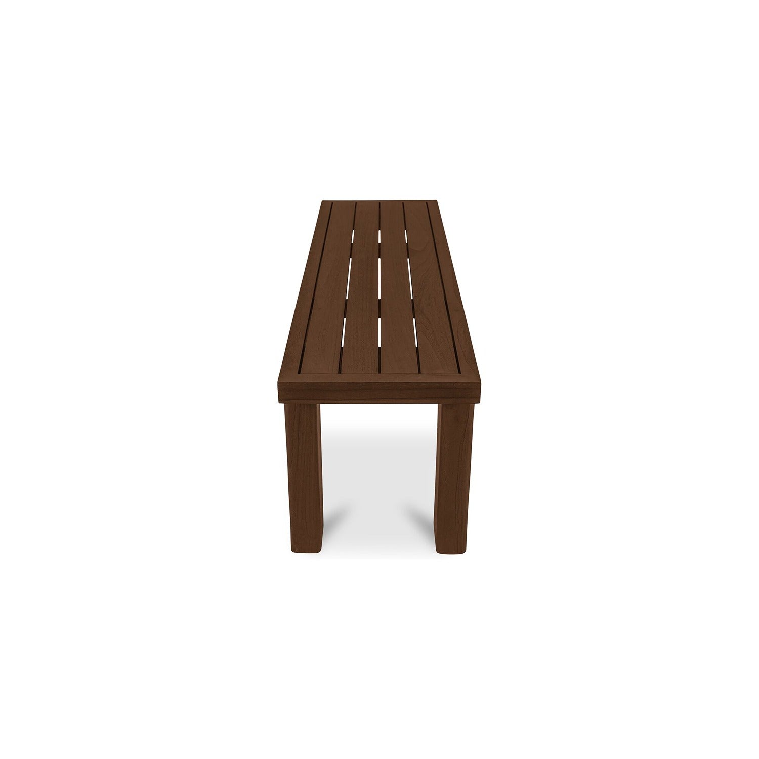 Allegra Outdoor Bench Brown
