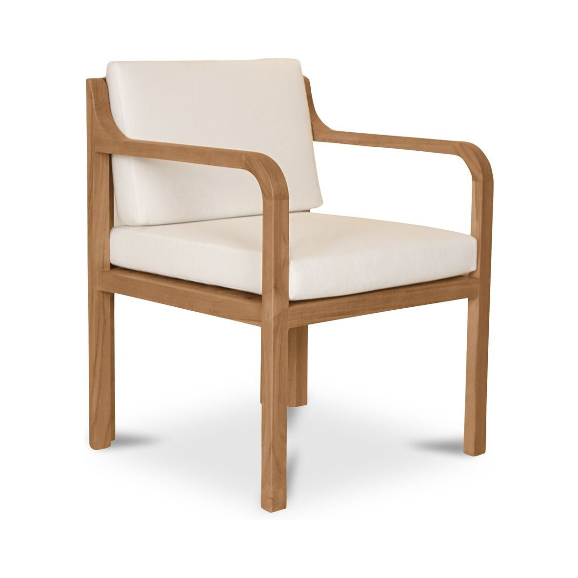 Alice Outdoor Dining Chair White