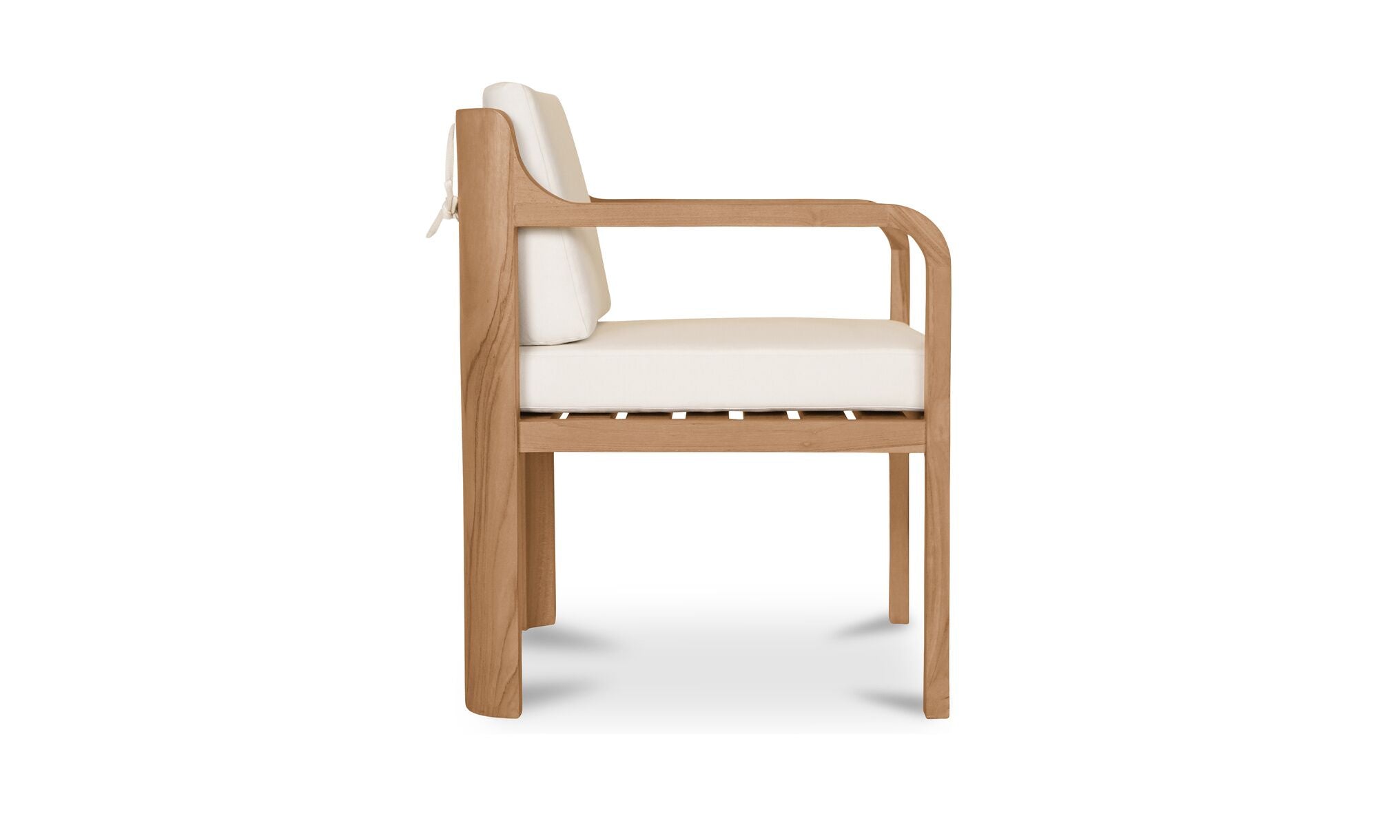 Alice Outdoor Dining Chair White