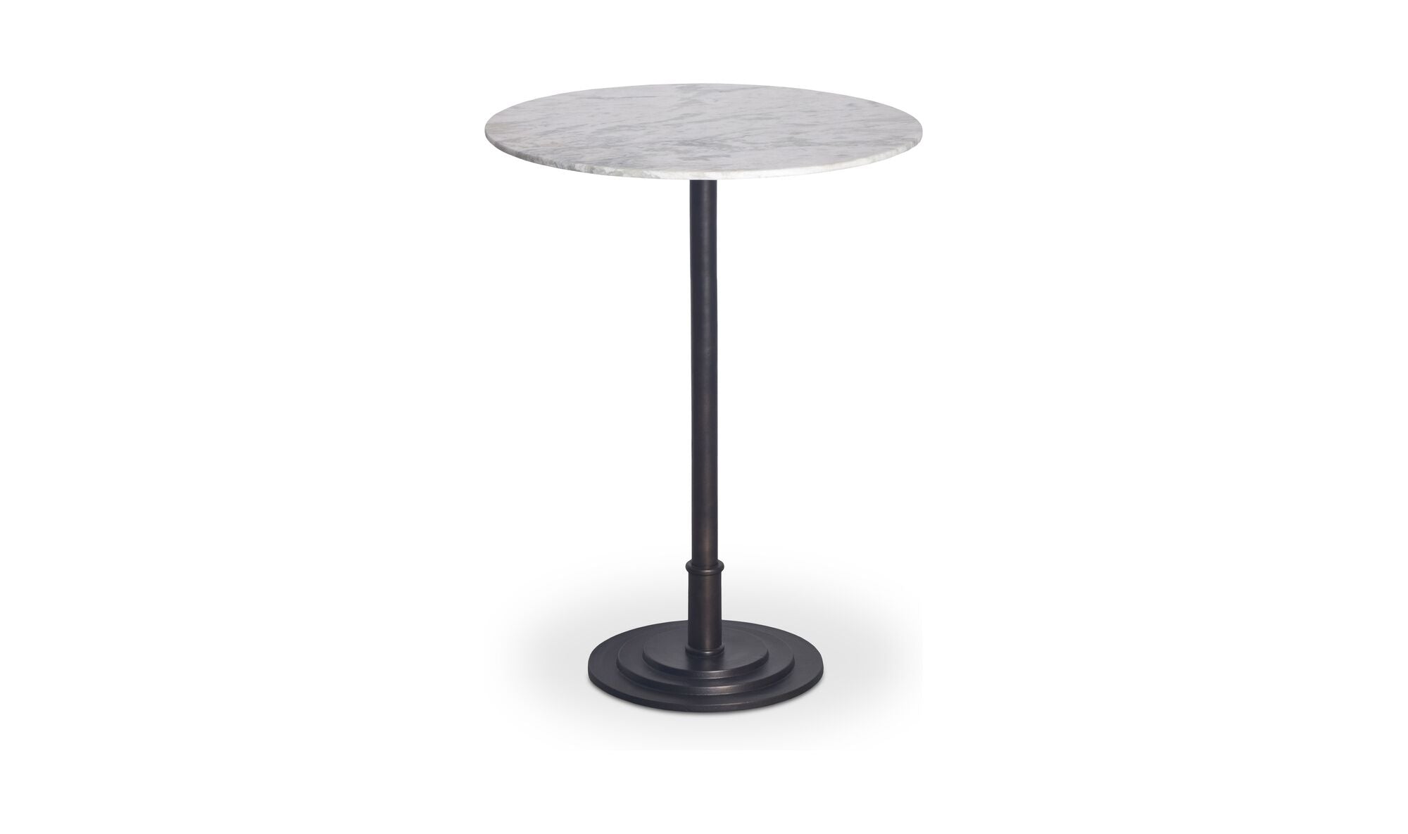 Quintina Outdoor Bar Table White Marble