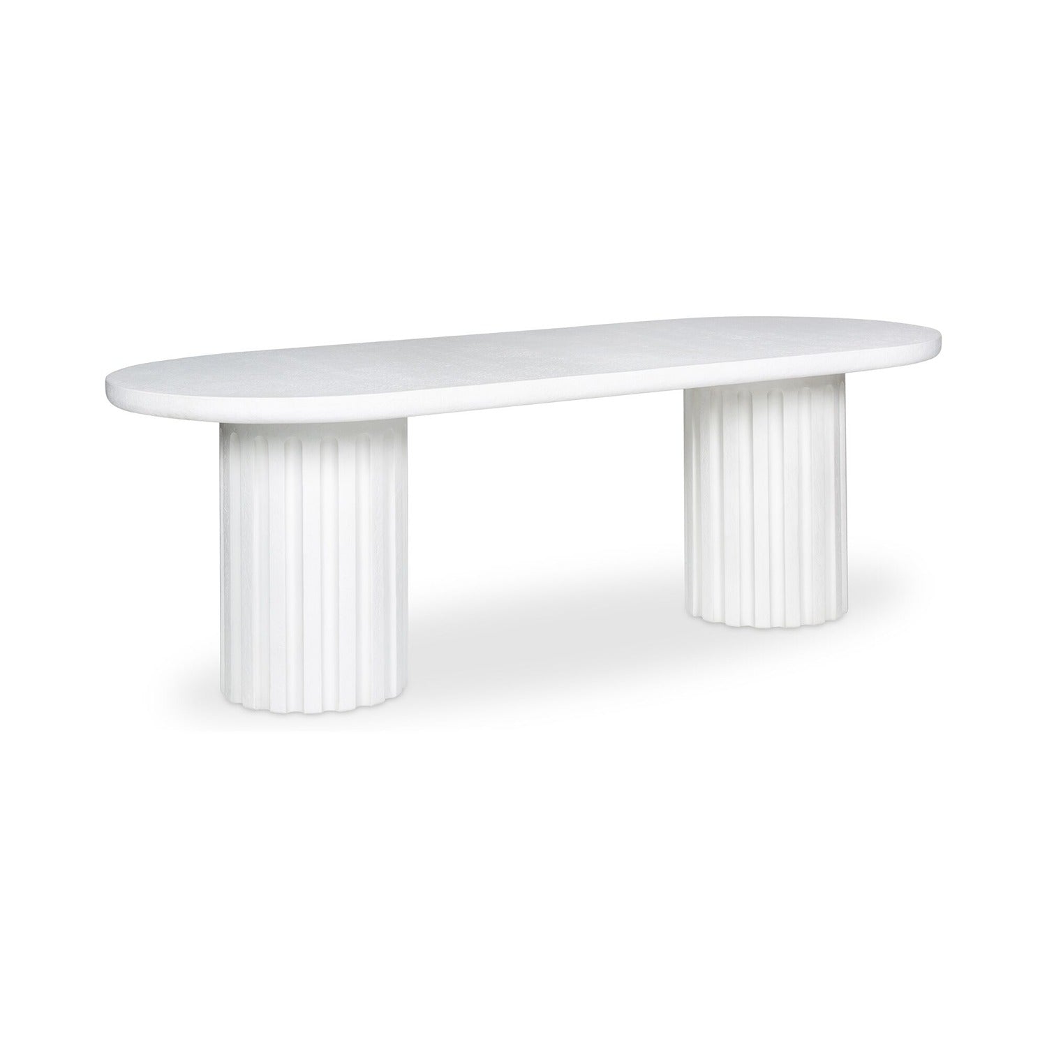 Nyx Outdoor Dining Table White