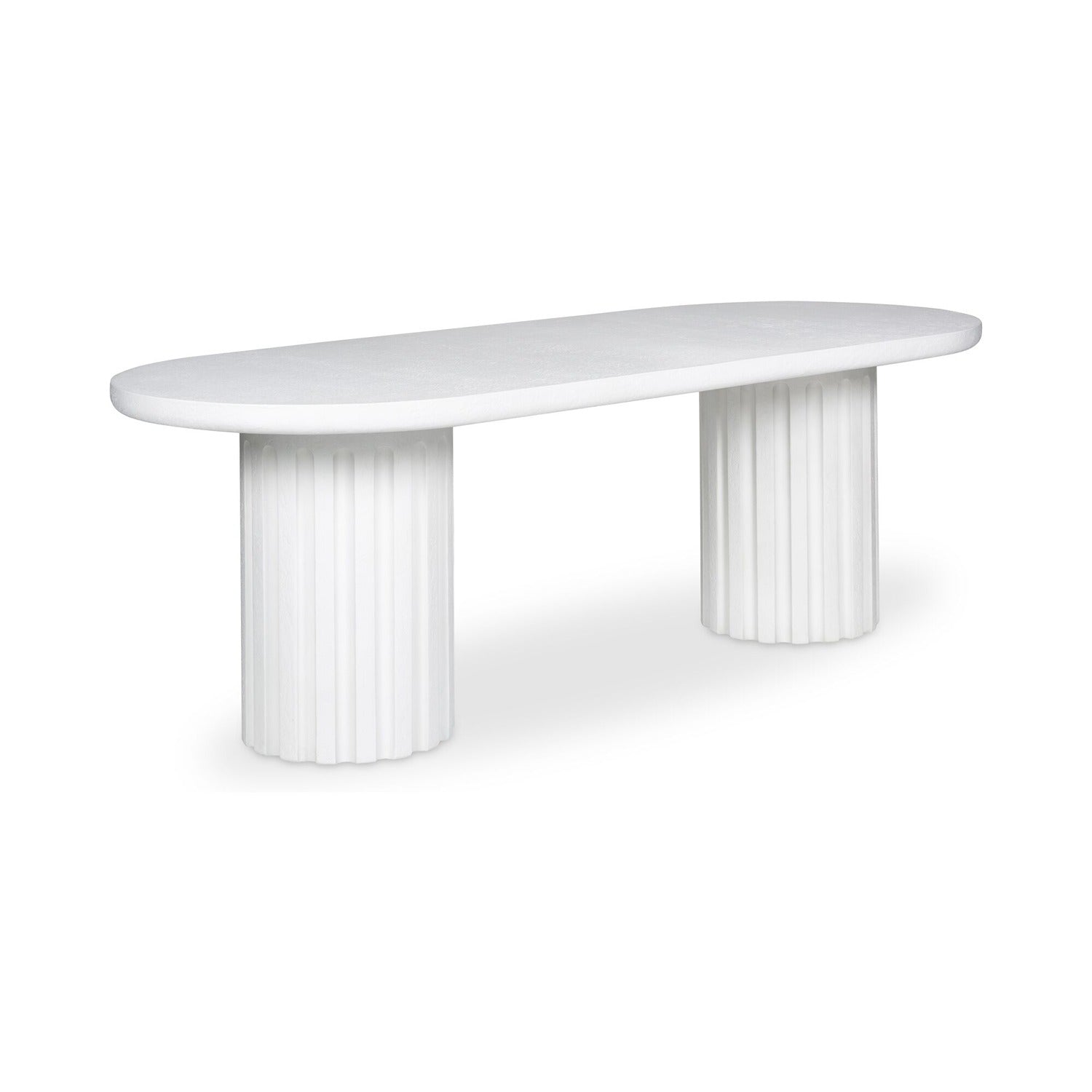 Nyx Outdoor Dining Table White