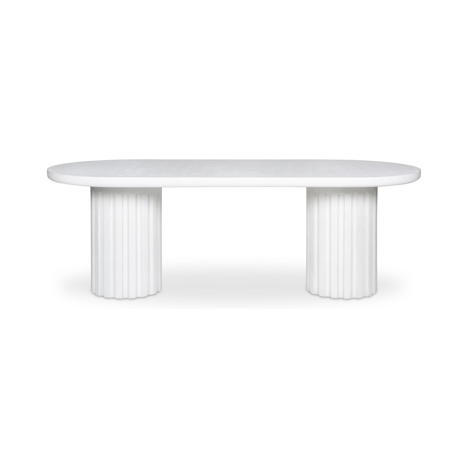 Nyx Outdoor Dining Table White