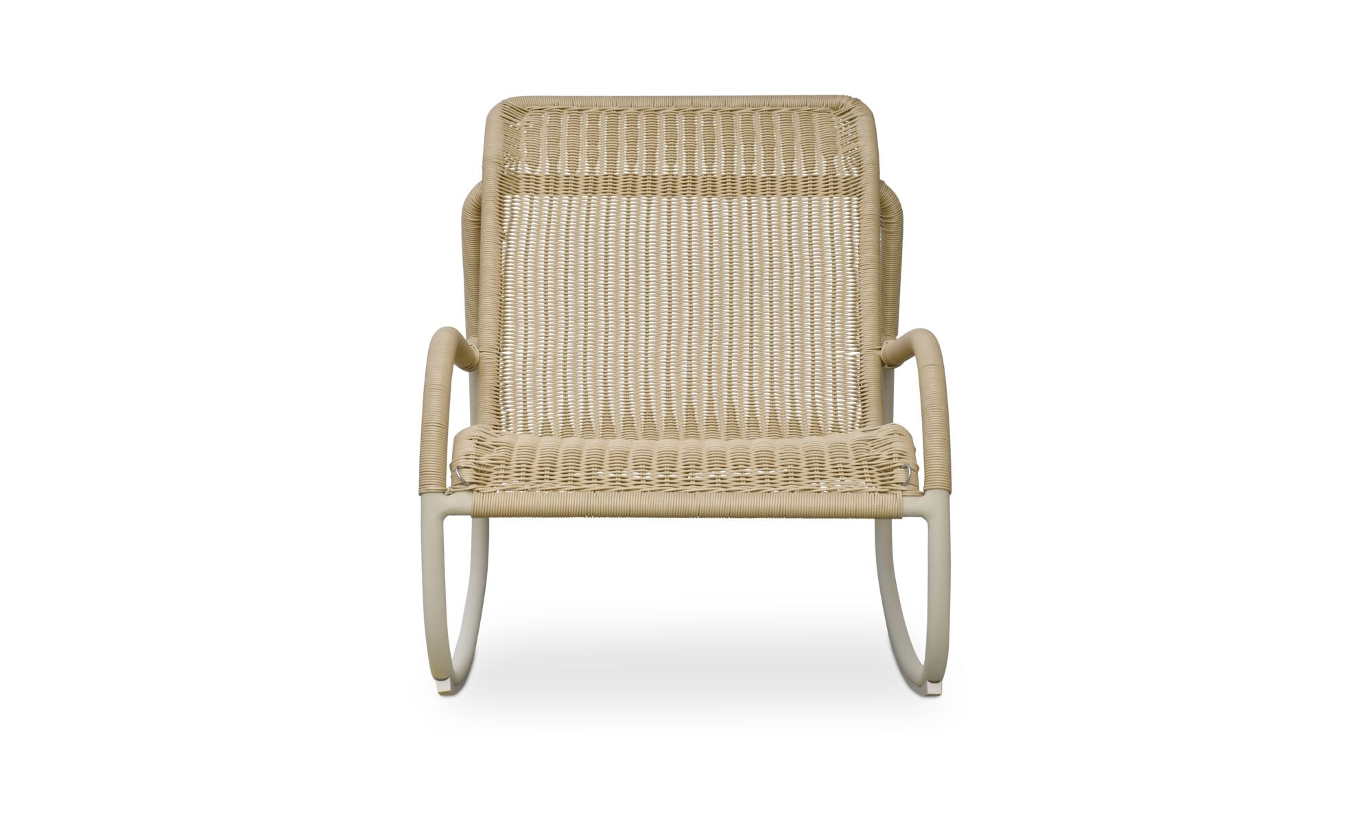Claudia Outdoor Rocking Chair Beige