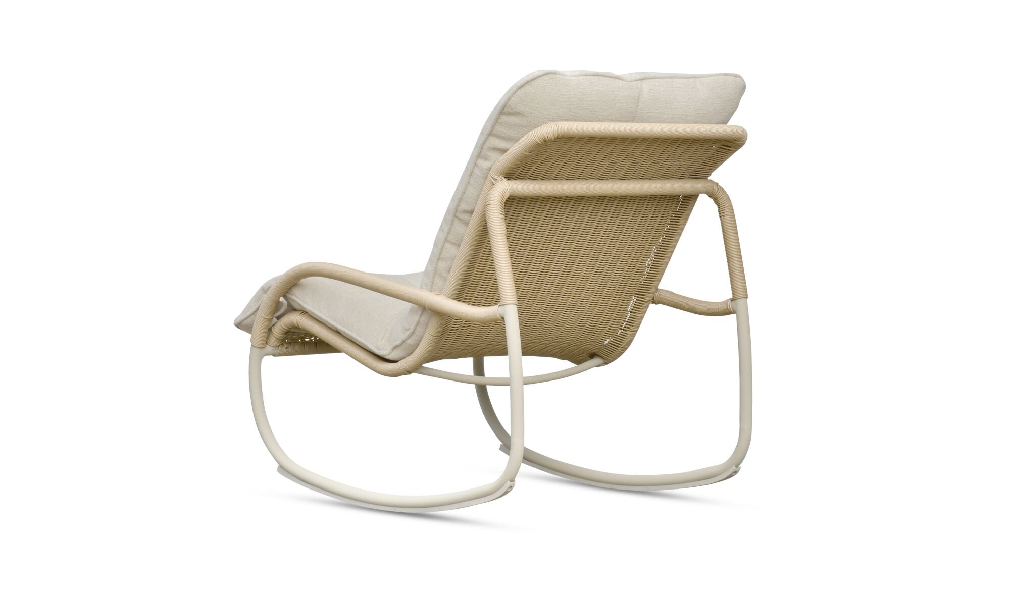 Claudia Outdoor Rocking Chair Beige