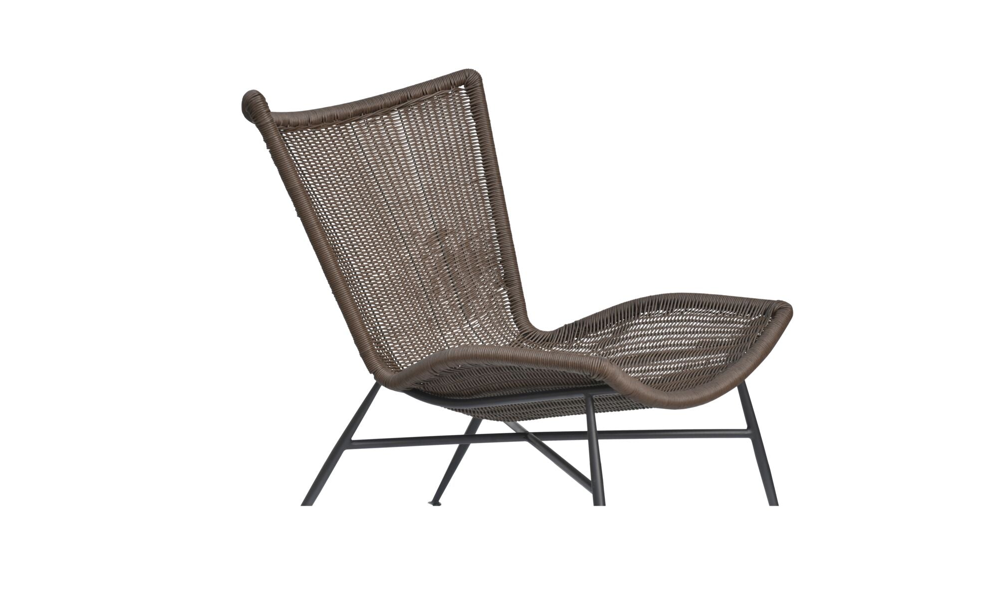 Camilla Outdoor Accent Chair Brown