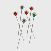 Sparkle bee swizzle sticks