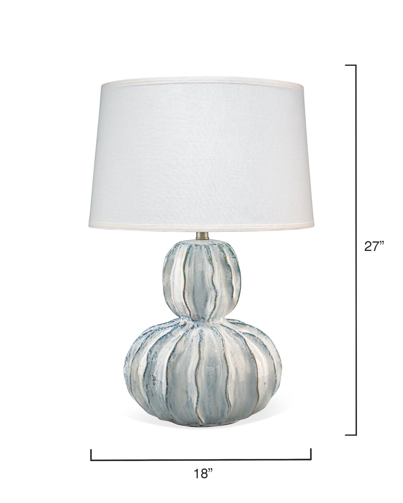 Oceane Gourd Table Lamp