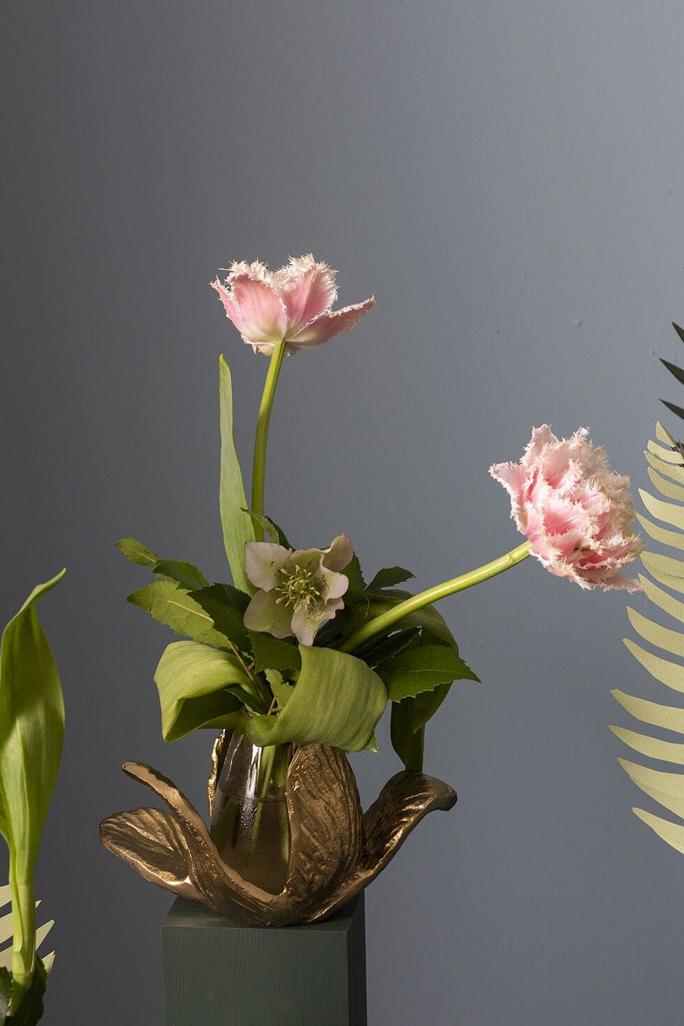 Budding Flower Sculpture