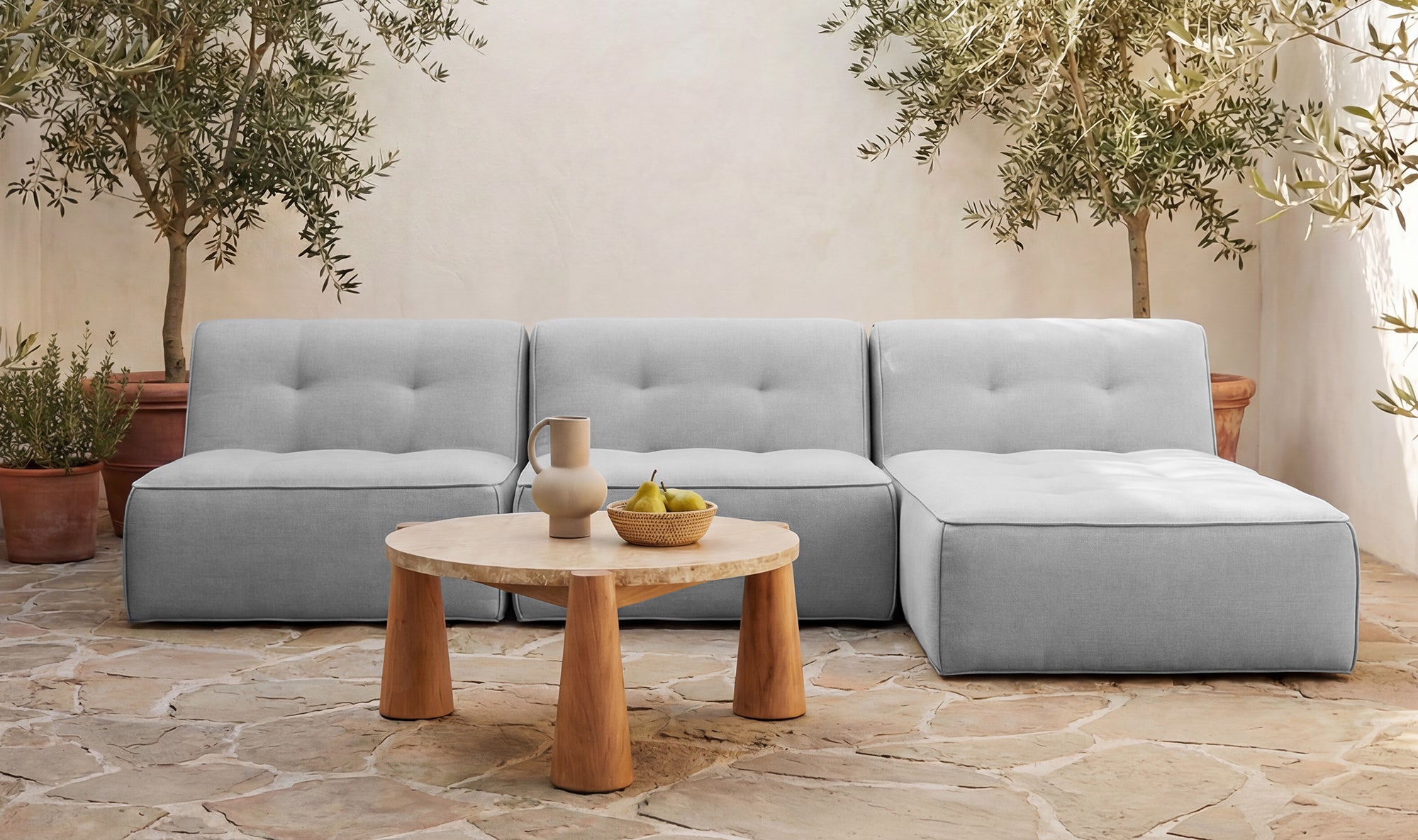 Lieke Outdoor Coffee Table Natural