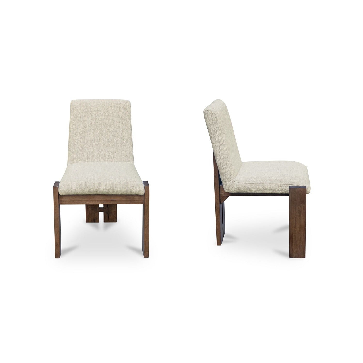 Milan Dining Chair Beige - Set of 2