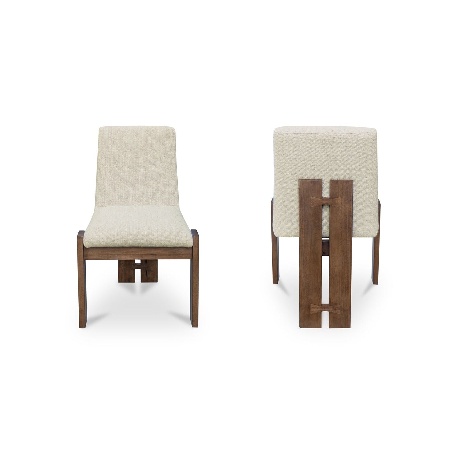 Milan Dining Chair Beige - Set of 2