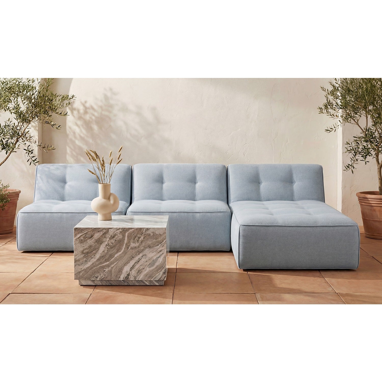 Clementine Outdoor Chaise