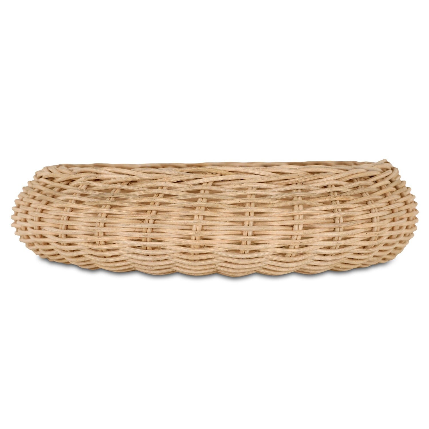 Charles Wicker Bowl Natural