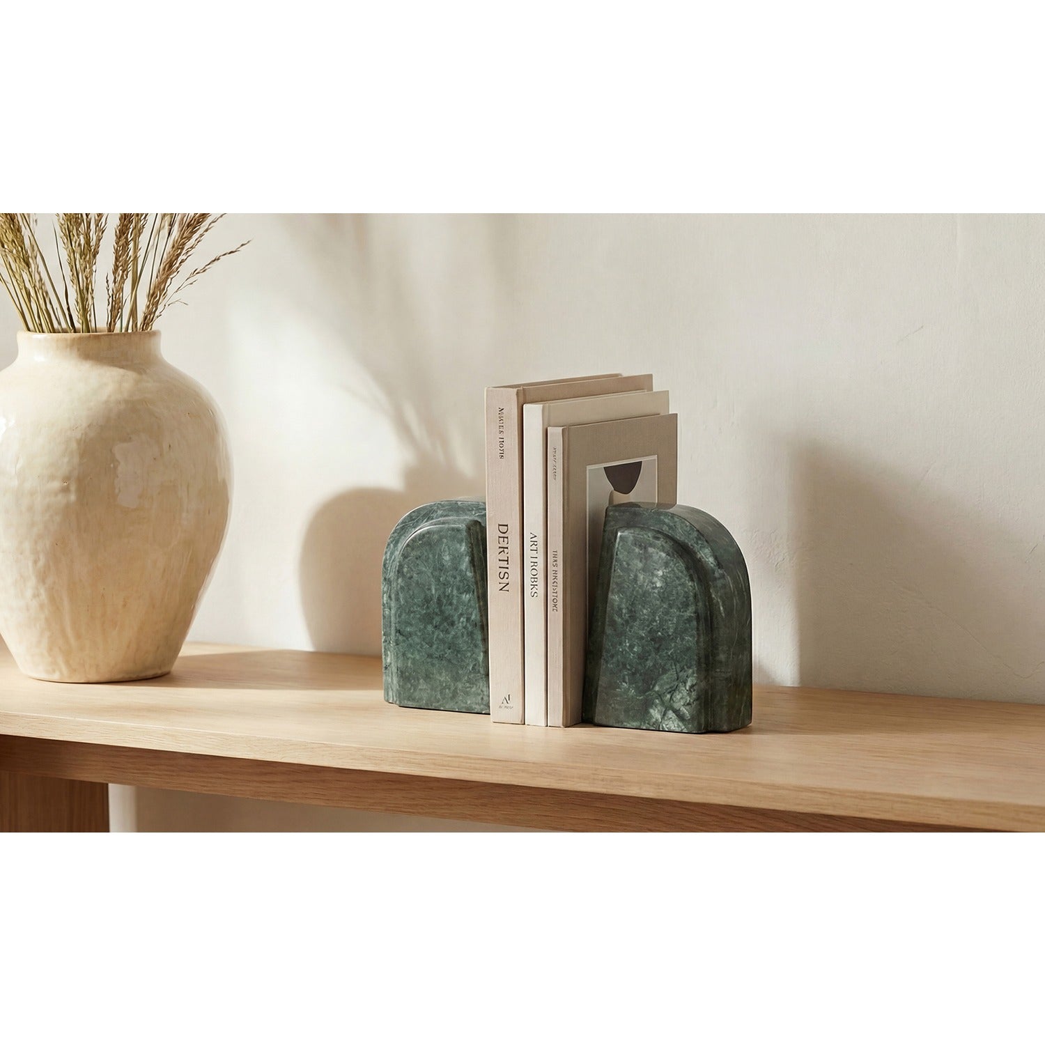Benjamin Marble Bookends - Set of 2