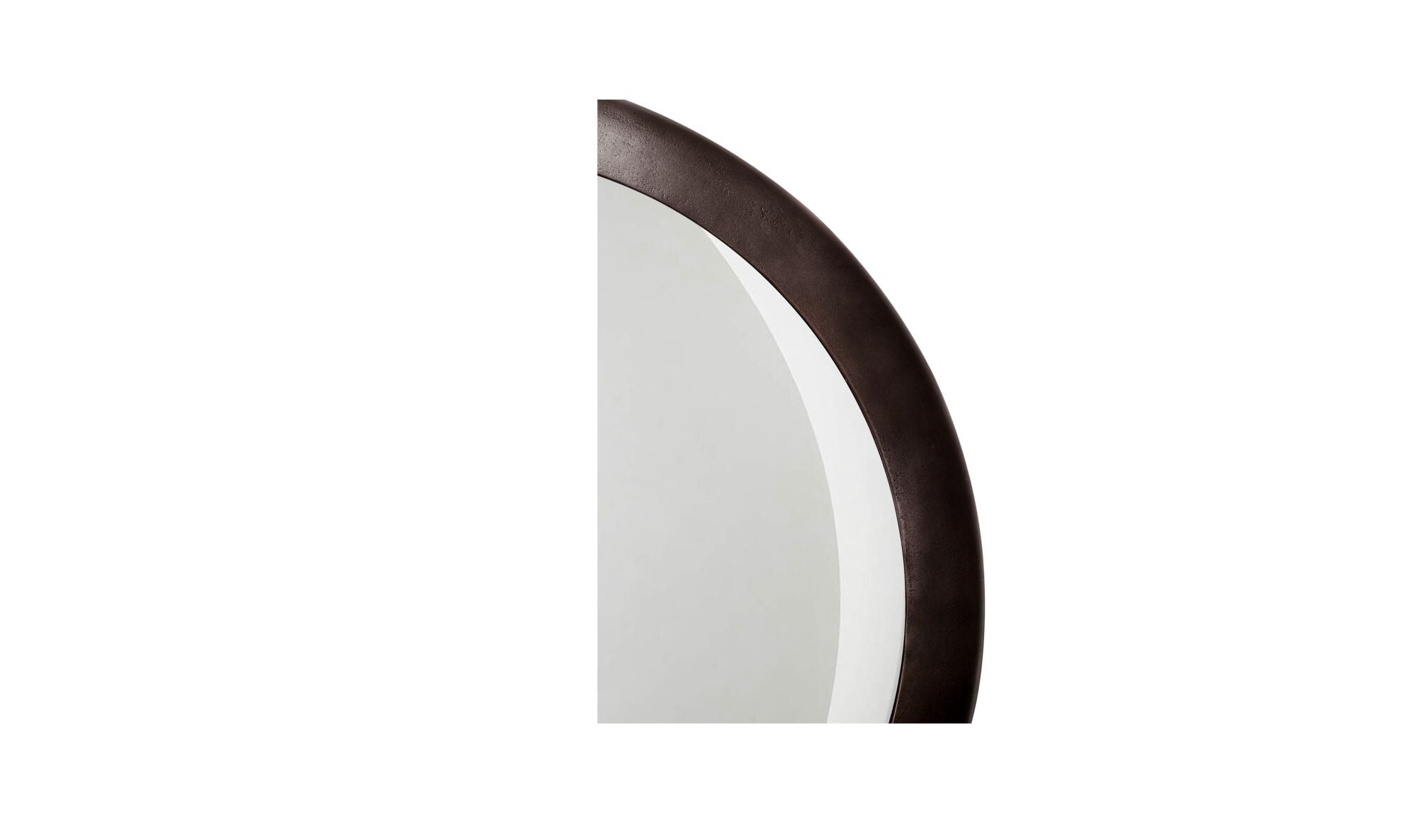 Samuel Mirror Blackened Bronze