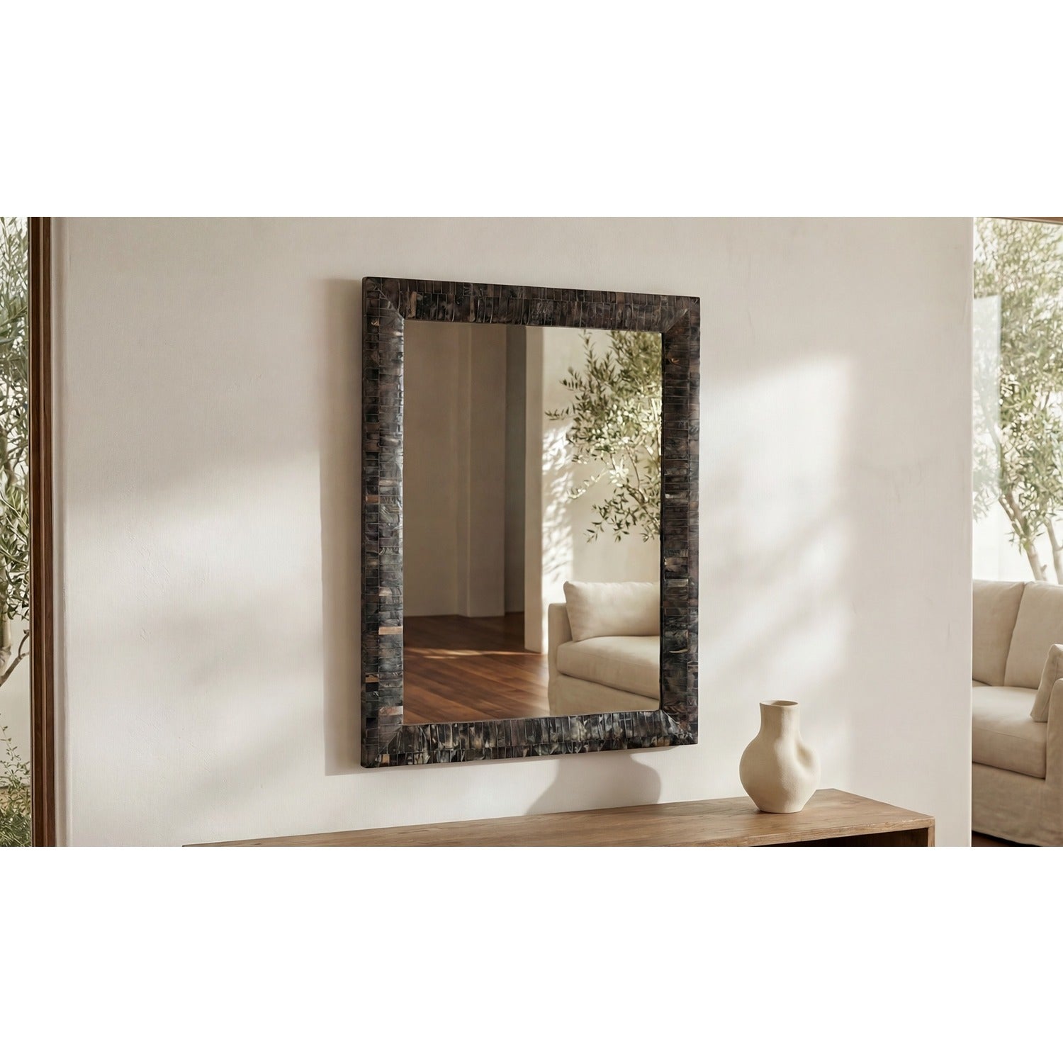 Jake Horn Inlay Mirror