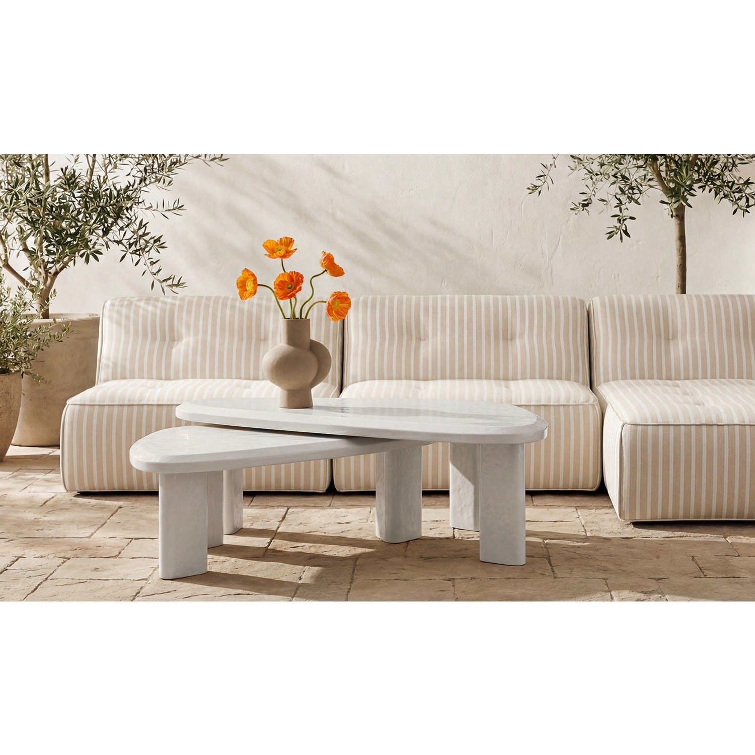 Paola Outdoor Nesting Table Set