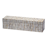 Roosevelt Box in Mixed Grey, Large