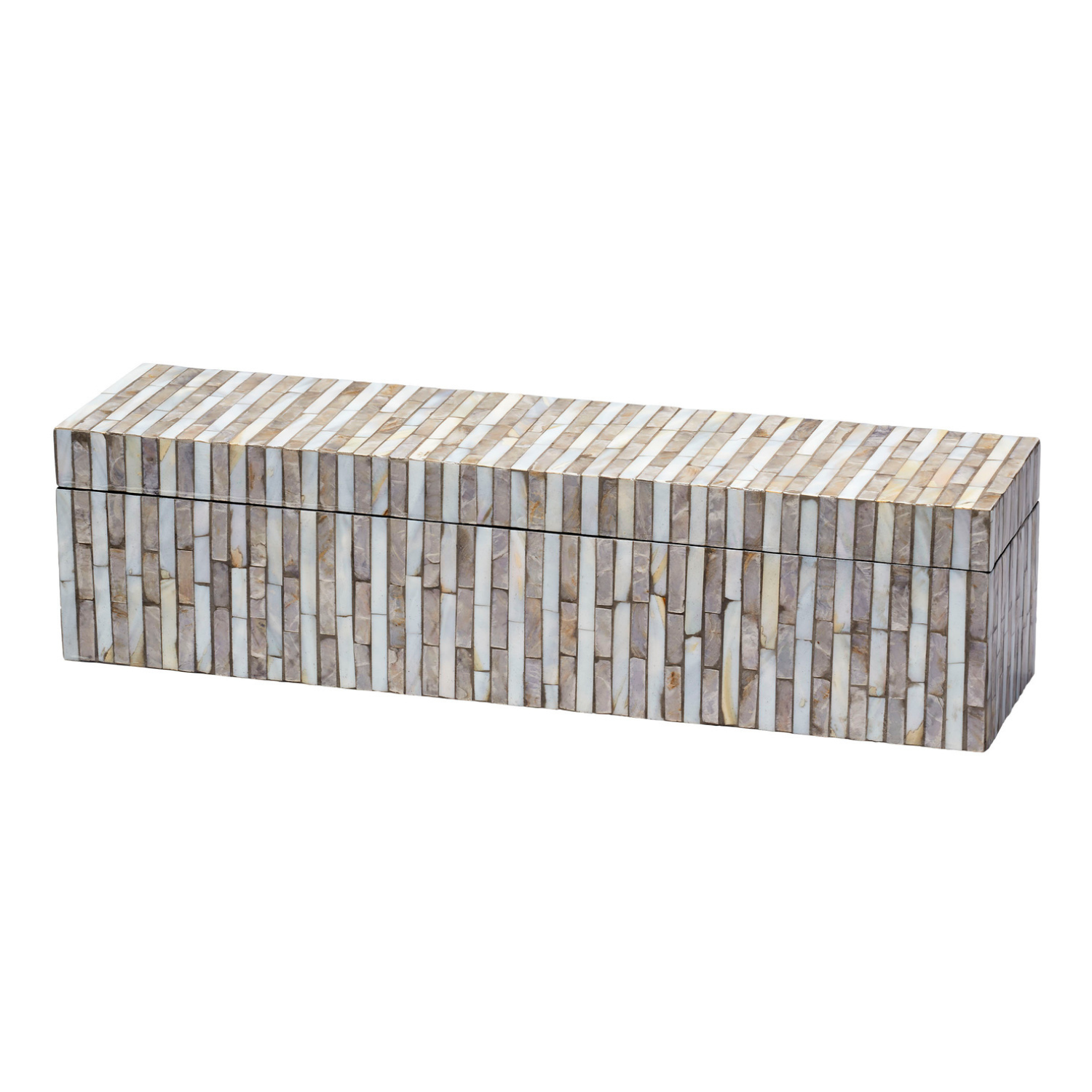 Roosevelt Box in Mixed Grey, Large