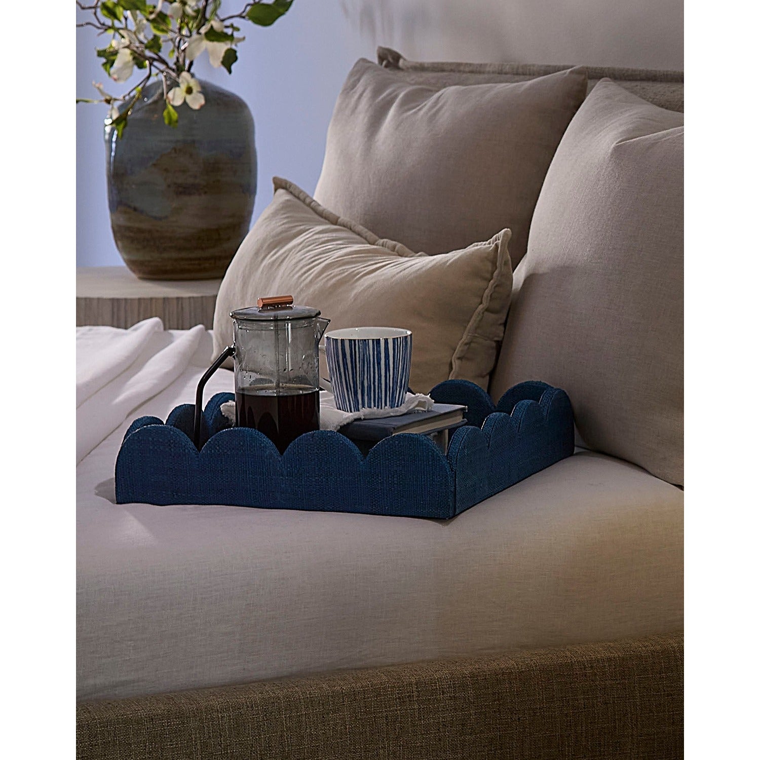 Wonderland Scalloped Tray