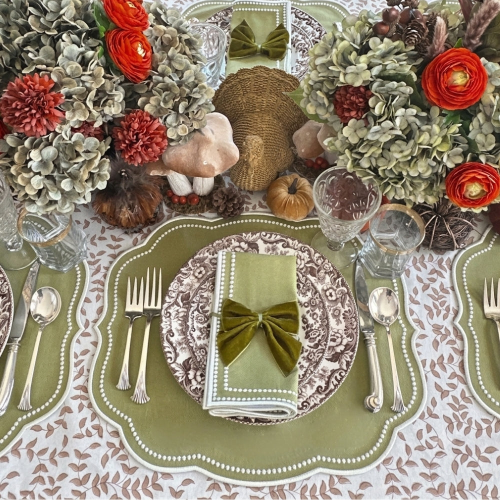 Charlotte Napkin - Sage (Set of 4)