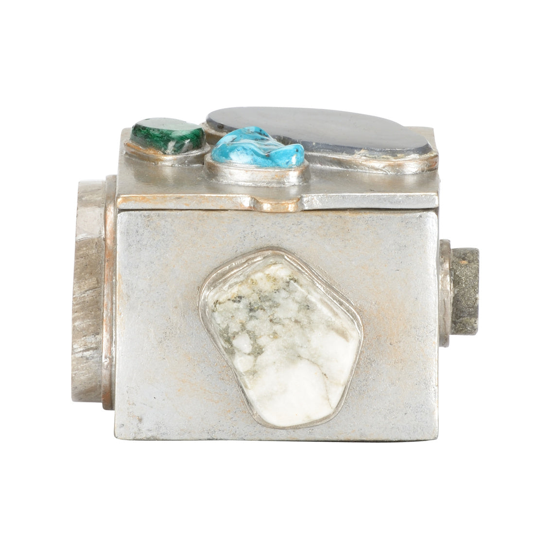 Caribbean Gold Jewelry Box - Square