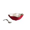 THANNI
Mini Bowl Spoon (Red and Gold)