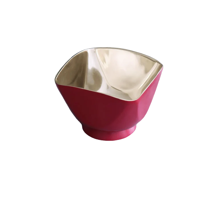 THANNI
Elena Small Bowl (Red and Gold)