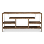 Cullum Shagreen Console, Tawny Brown