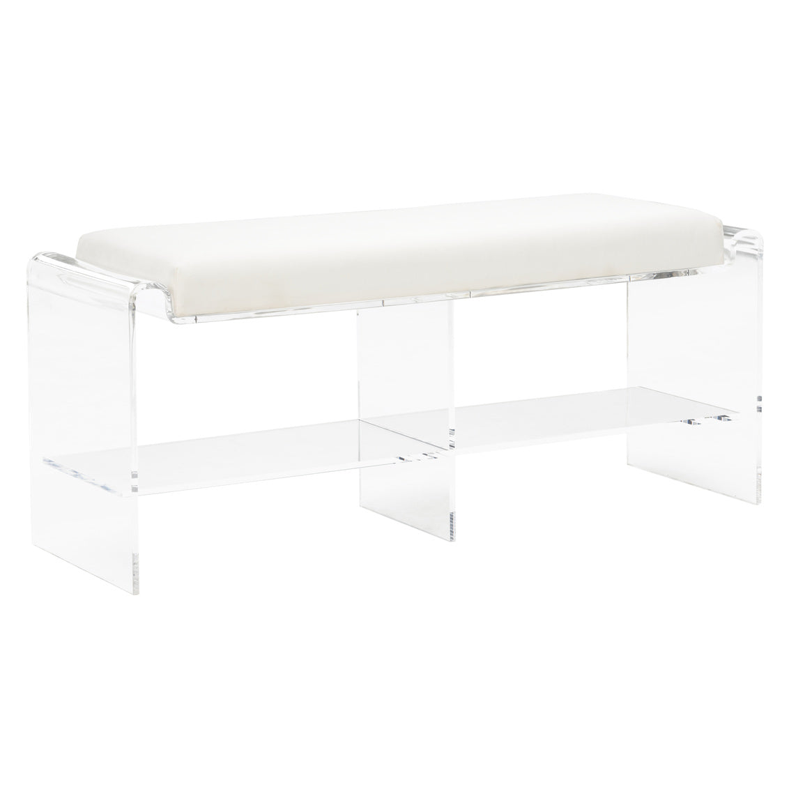 Renee Acrylic Long Bench – Gorgeous Living