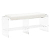 Renee Acrylic Long Bench
