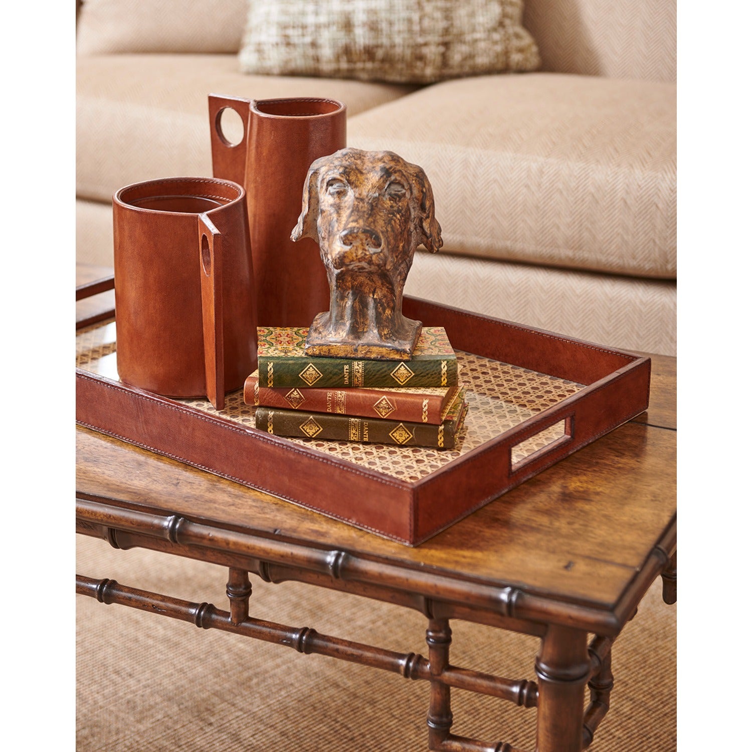 Leather Tray