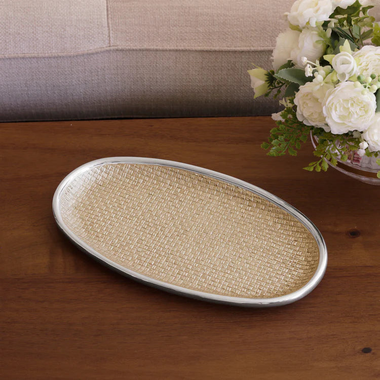 SIERRA MODERN Nassau Oval Platter (Gold)