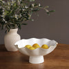 ENCANTO Carola Large Pedestal (Cream and White)