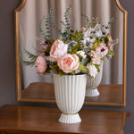 ENCANTO Vienna Medium Vase (Cream and White)