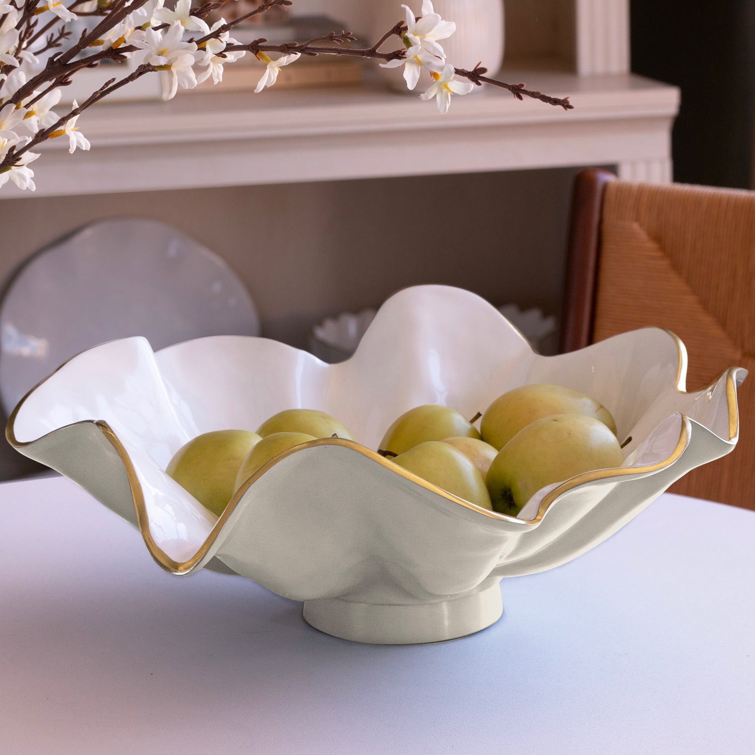 ENCANTO Aries Bowl (Cream and White)