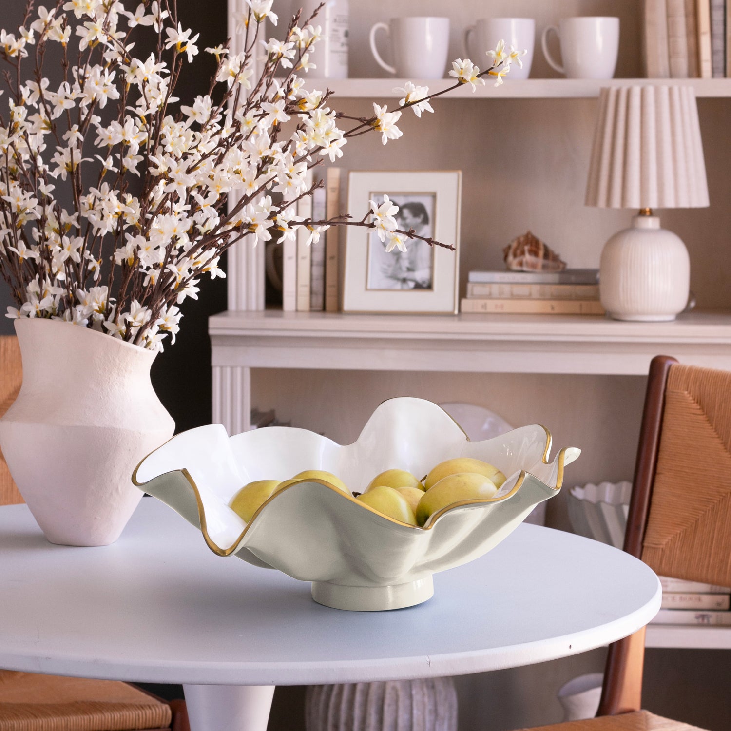 ENCANTO Aries Bowl (Cream and White)