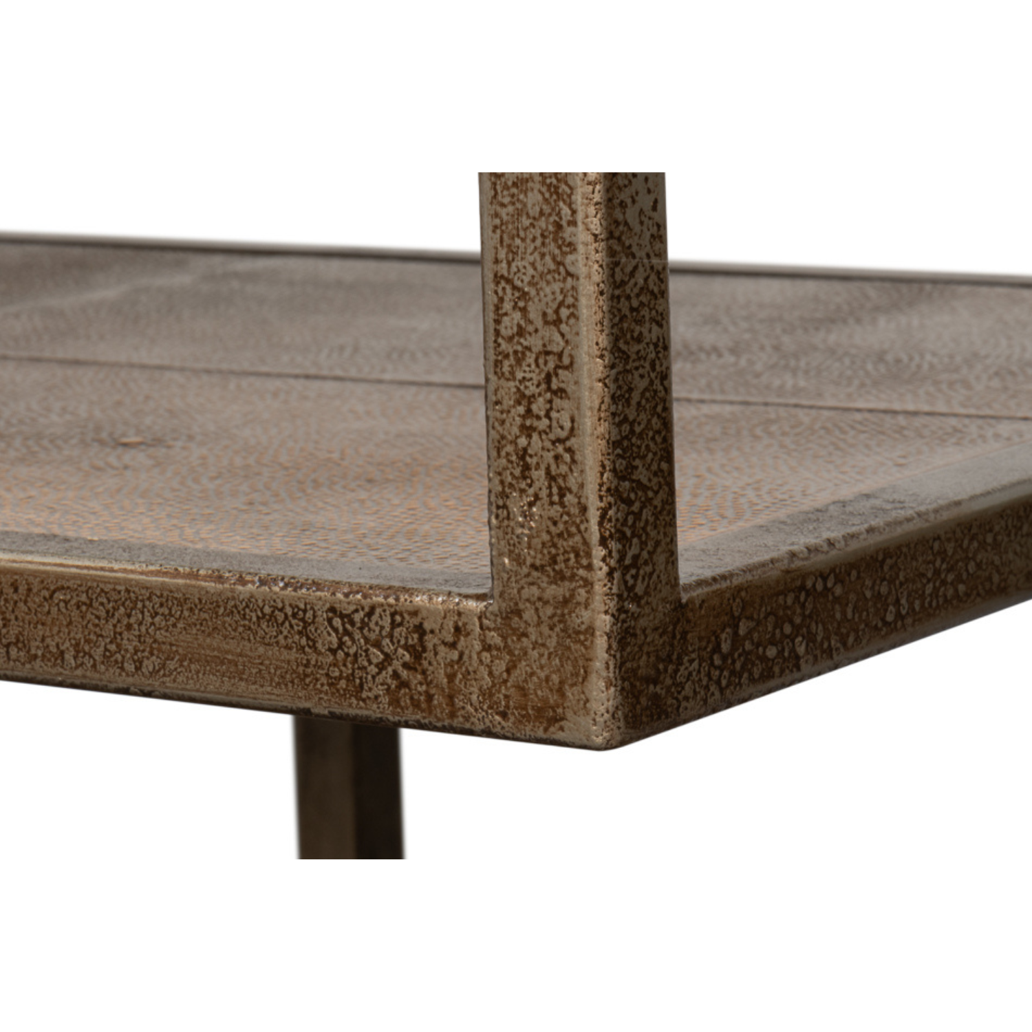 Cullum Shagreen Console, Tawny Brown