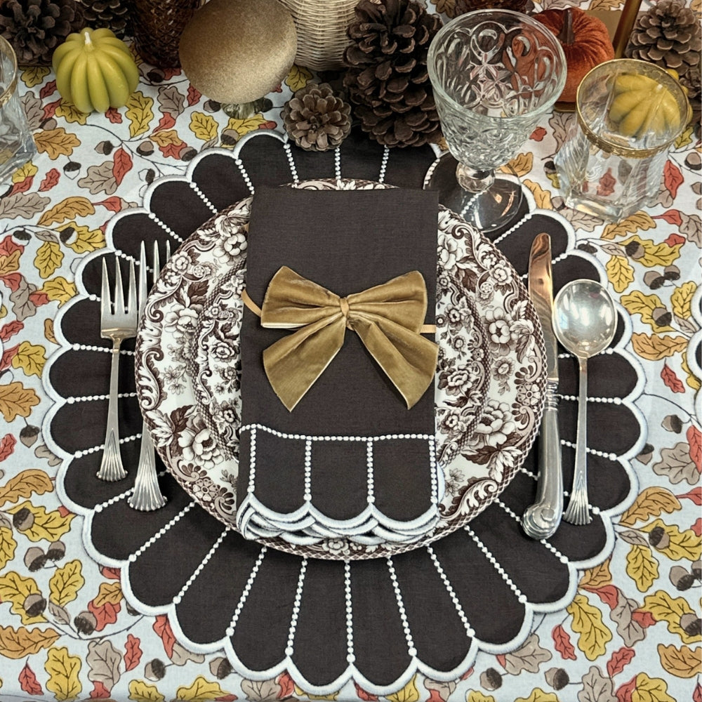 Acorns & Leaves - Tablecloth