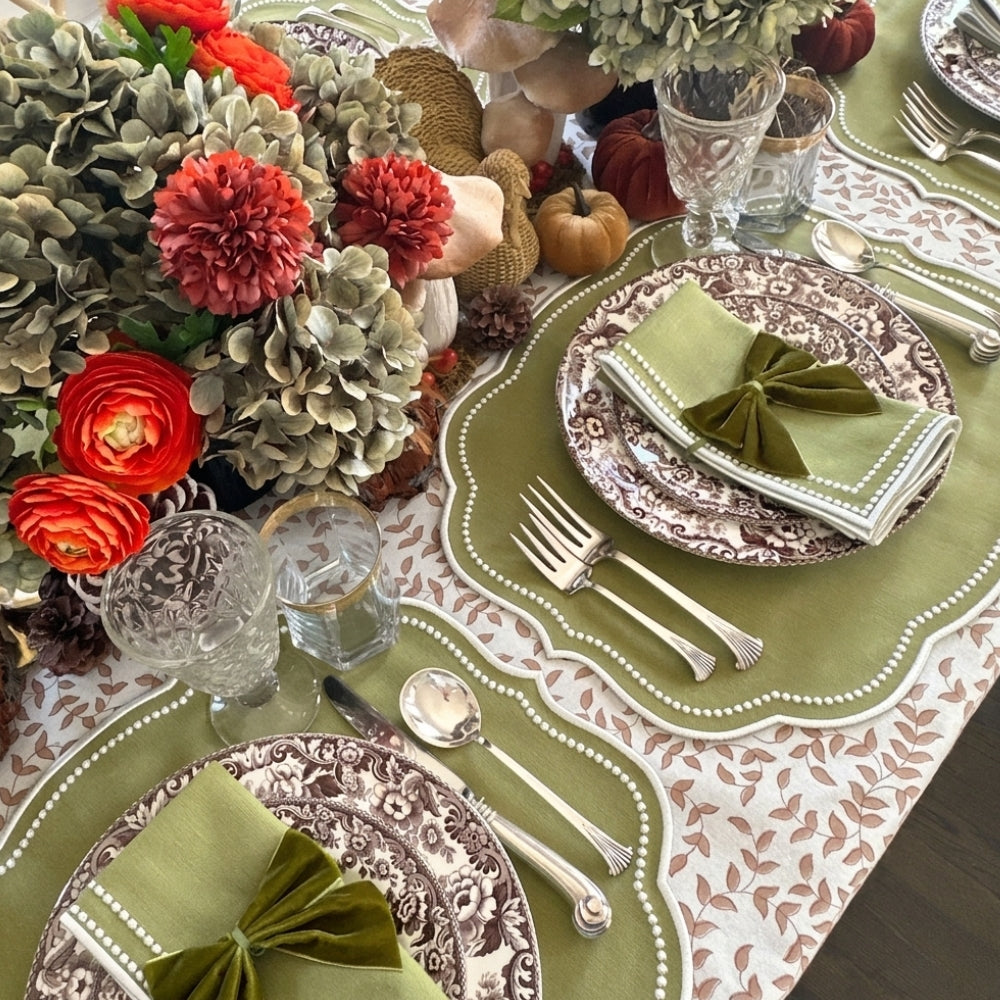 Charlotte Placemat - Sage (Set of 4)