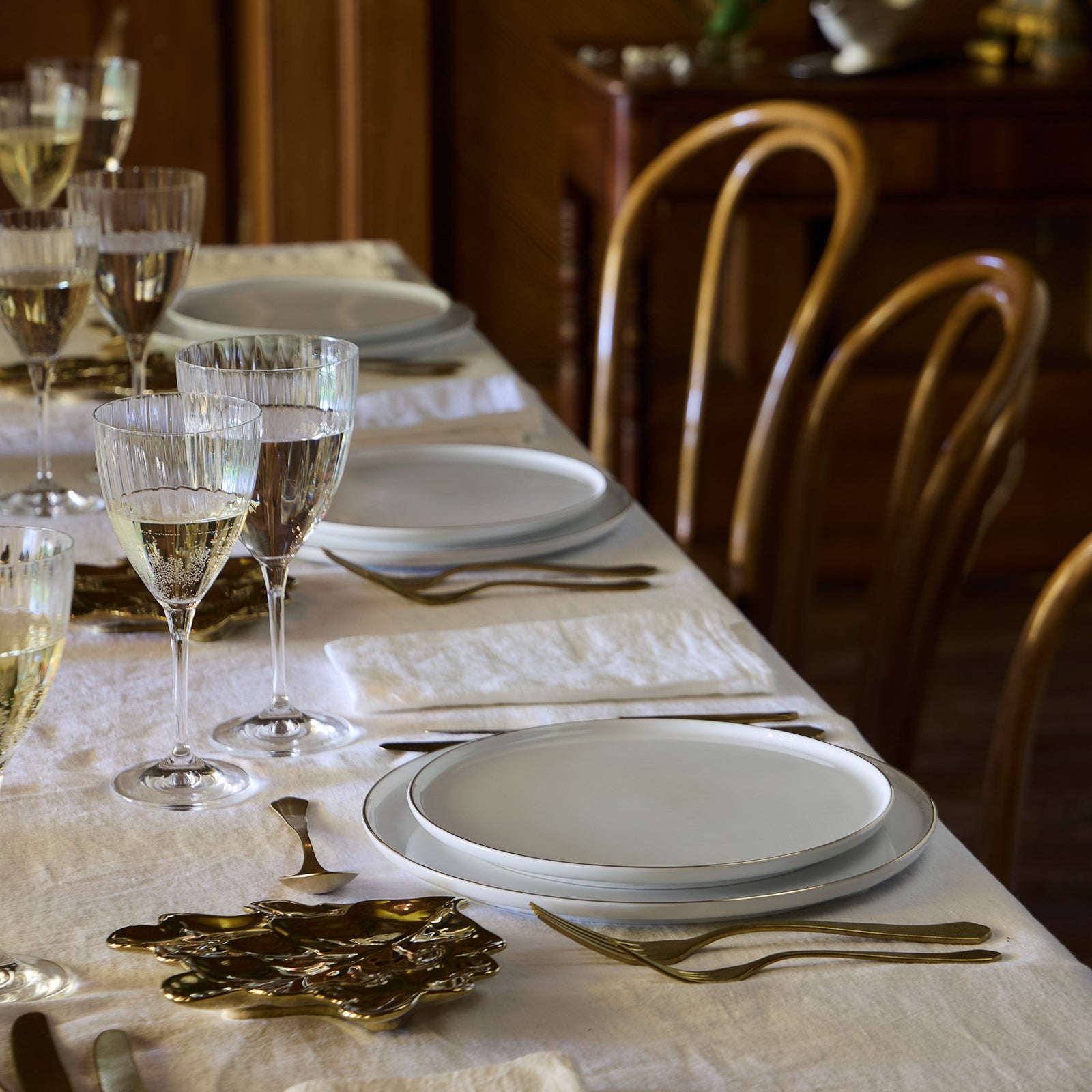 Porcelain Salad/Dessert Resonance Set of 6