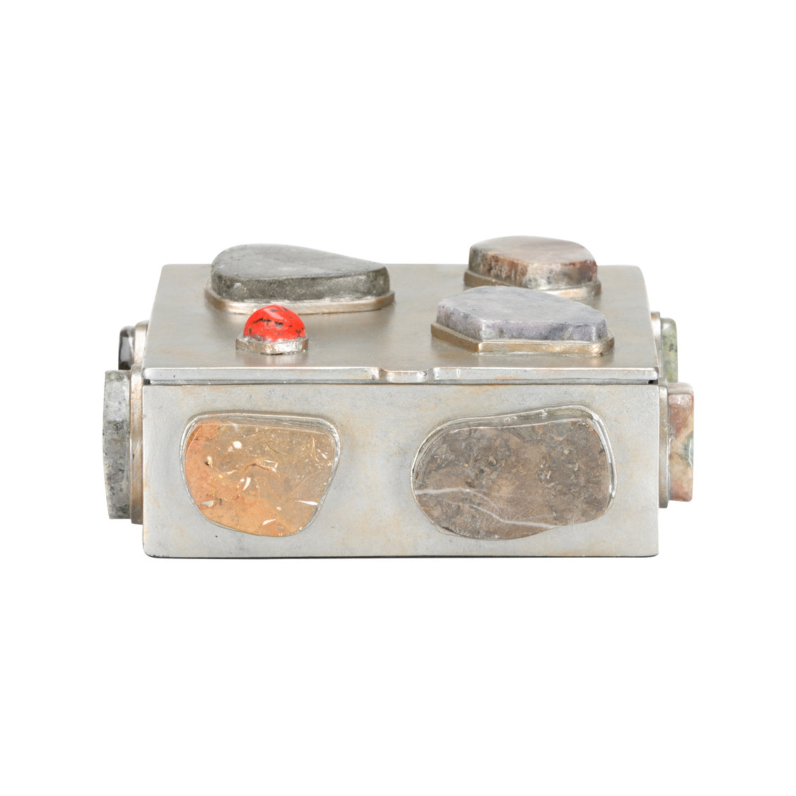 Caribbean Gold Jewelry Box - Square