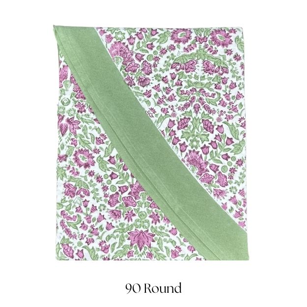 Larkspur & Bramble: Plum and Sage - Tablecloth