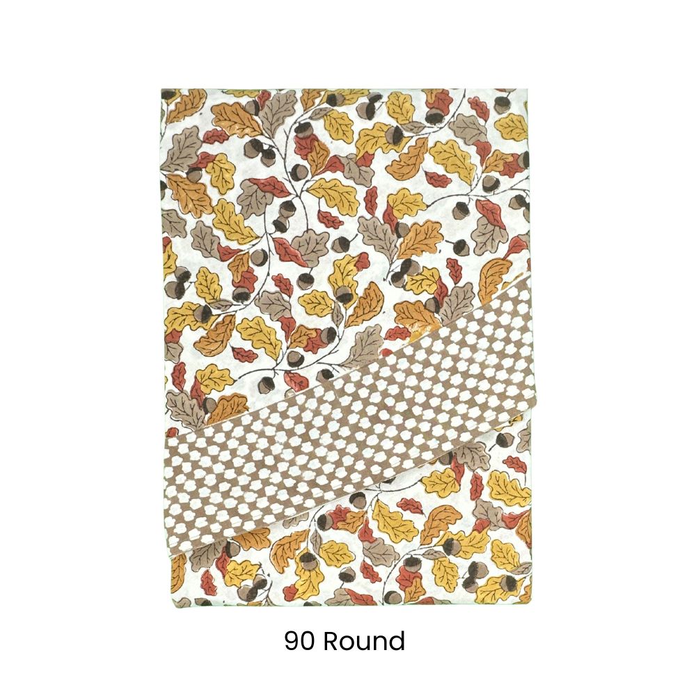 Acorns & Leaves - Tablecloth