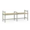 Bellingham Country Grey Double Bench