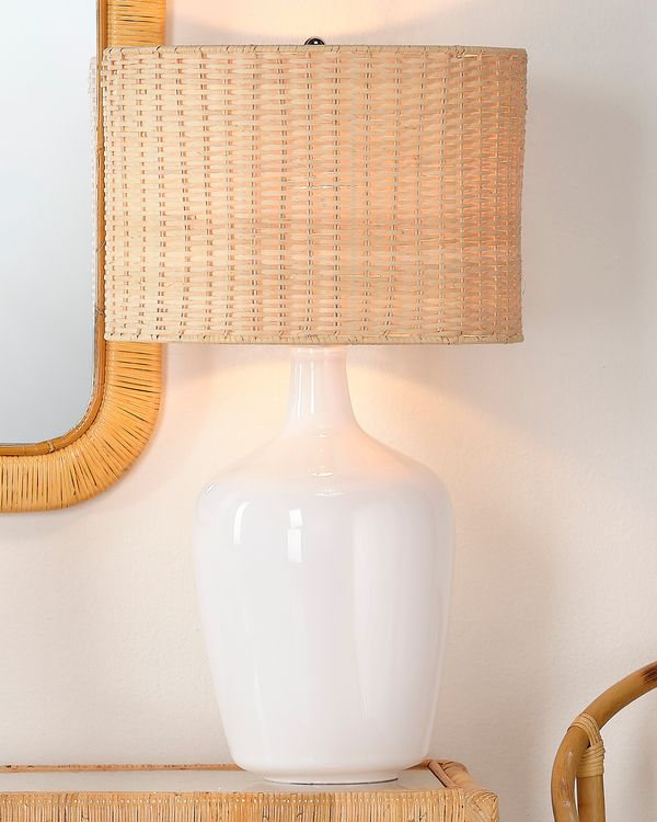 Plum Jar Table Lamp