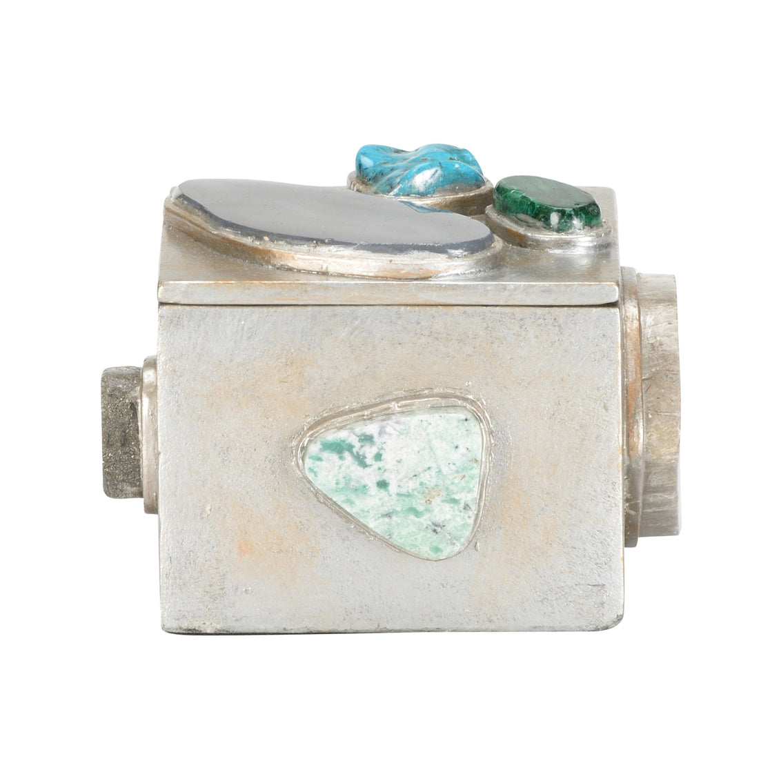 Caribbean Gold Jewelry Box - Square
