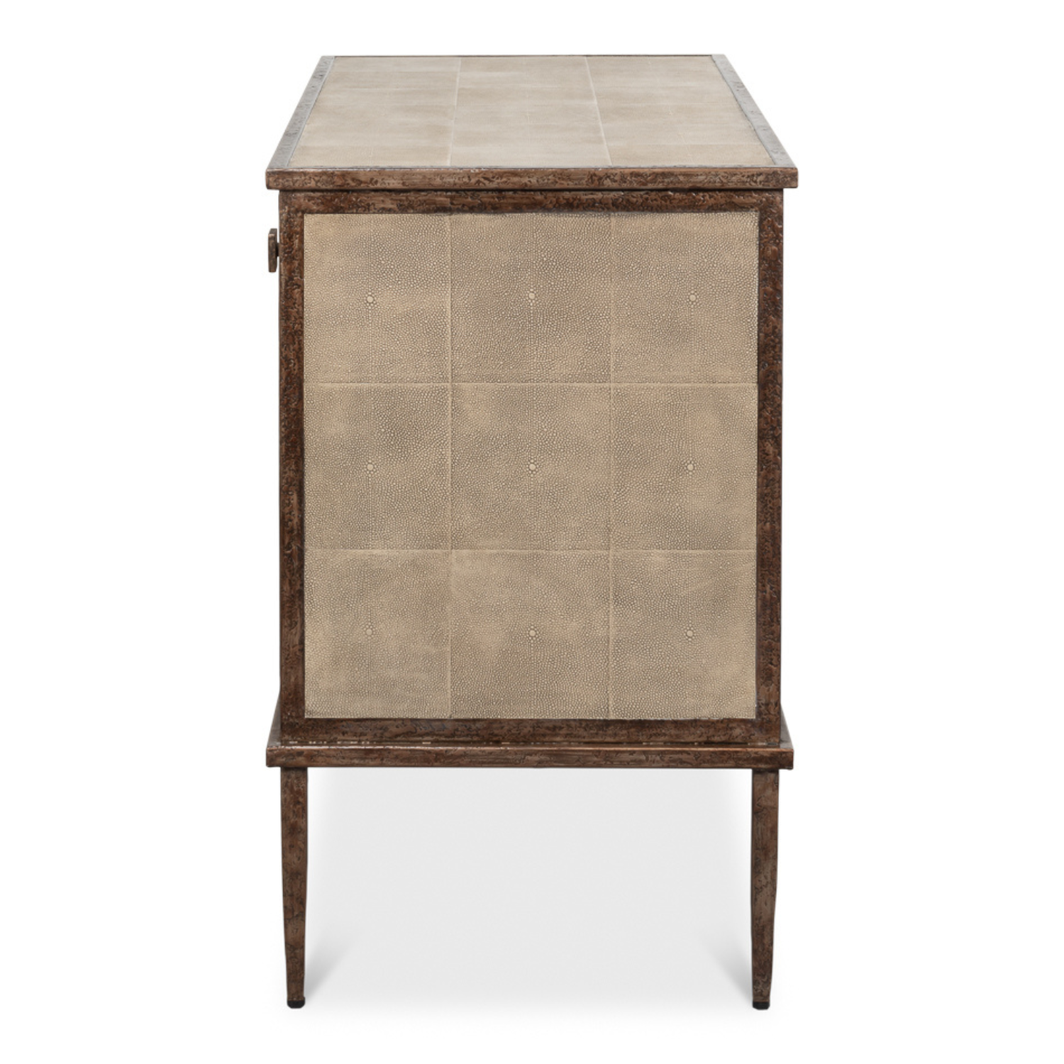 Roland Sideboard,Shagreen,Charcoal Grey